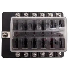 XBA3MJ BFO Blade Fuse Box Holder Standard Car Auto Boat Bus #3