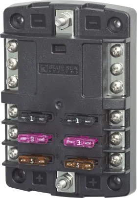 014445665700 BLUE SEA SYSTEMS Blade Fuse Block Circuit