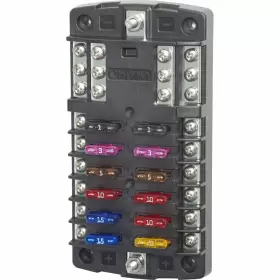 5031 BLUE SEA SYSTEMS Blade Fuse Block Cover Circuit Negative