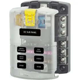 632085050252 BLUE SEA SYSTEMS Blade Fuse Block Cover Circuit