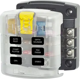 632085050283 BLUE SEA SYSTEMS Blade Fuse Block Circuit Cover