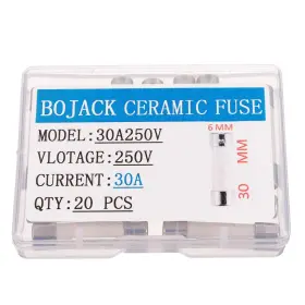 769390172024 BOJACK Slow Blow Ceramic Fuses Volt Amp #3