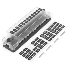 634759569176 BONATECH Blade Fuse Block Cover Box Holder Name