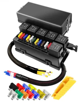 RBPWZX0602 BOQNZN Prewired Fuse Relay Box Waterproof Block