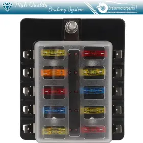 BRA167099OKE BRAKEMOTORPARTS Waterproof Blade Fuse Block Box