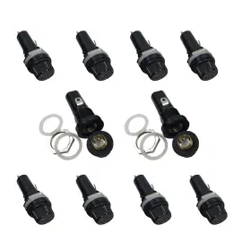 Compstudio MOUNT Panel Screw Cap Fuse Holder Glass Tube