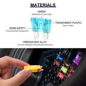 445021056040 BULGILIA Car Fuses Blade Standard Mini Kit #3