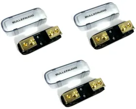 BMANL48G BULLZ AUDIO Gauge Platinum Mini Anl Fuse Holder