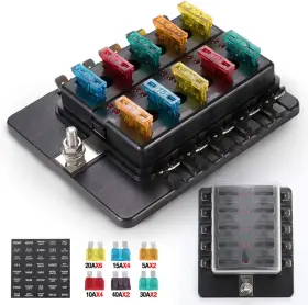 4WAY-FUSEB-Y-FRD BUNKER INDUST Fuse Box Blade Block Holder