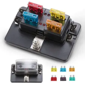 610825877833 BUNKER INDUST Blade Fuse Box Led Indicator Bloc