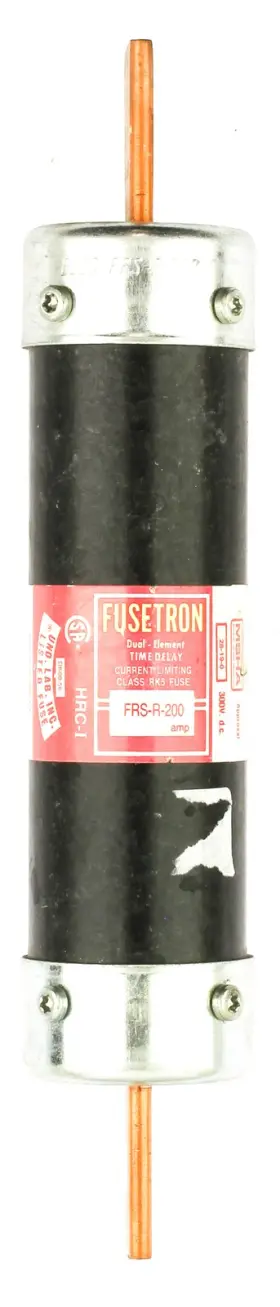 FRS-R-200 BUSSMAN Bussmann Fusetron Dual Element Delay Amp