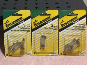 051712111034 BUSSMANN Bussman Glass Hef Mdl Fuses