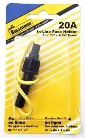 051712389044 BUSSMANN Hhk Line Fuse Holder Glass Wire
