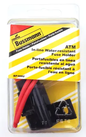Bp-hhu BUSSMANN Line Water Atm Fuse Holder Vdc Awg Leads