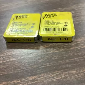 AGC1-8 BUSSMANN Pack Bussman Fuses Agc Tin Top #2