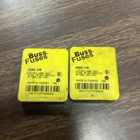 AGC1-8 BUSSMANN Pack Bussman Fuses Agc Tin Top