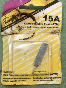 BP-CB211-15-RP BUSSMANN Atm Mini Circuit Breaker Amp