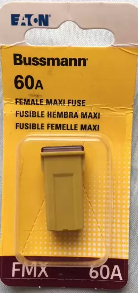 BP-FMX-60-RP BUSSMANN Cooper Yel Fem Maxi Fuse Box