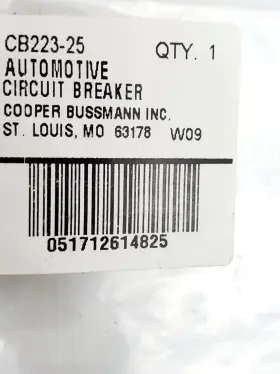 CB223-25 BUSSMANN Circuit Breakers Vdc Amp #2