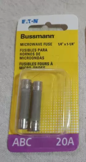 BP-ABC-20 BUSSMANN ELECTRICAL Fuse Acting Microwave Oven Cd
