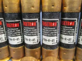 FRN-R-45 BUSSMANN Fusetron Dual Element Delay Fuses #2
