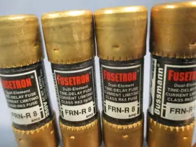 FRN-R-8 BUSSMANN Obussmann Fusetron Delay Dual Element Fuse #3