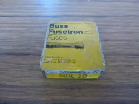 MDL10 BUSSMANN Bussman Mdl Tin Top Buss Fuse Electric Repair