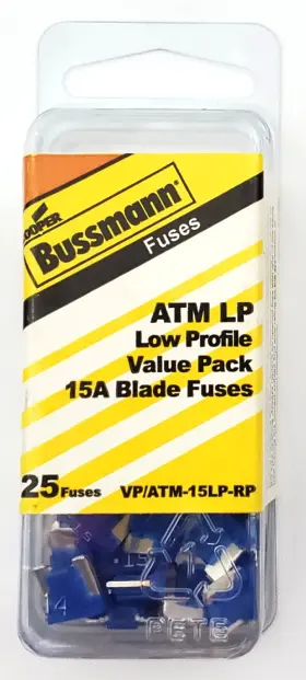VP-ATM-15LP-RP BUSSMANN Lp Fuses Amp Blade