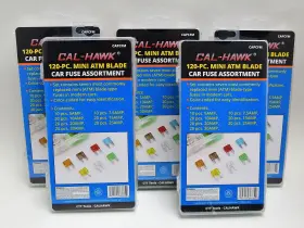 Capcfm CAL-HAWK Mini Car Fuse Set Atm Apm Auto Blade Boat