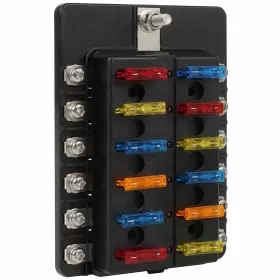 ZE1091149316710001G CCIYU Car Marine Boat Blade Fuse Box Led #3