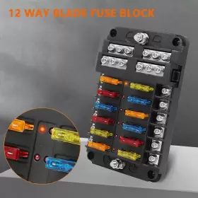 ZE1091150416711301G CCIYU Fuse Block Holder Box Blade Led Atc #2