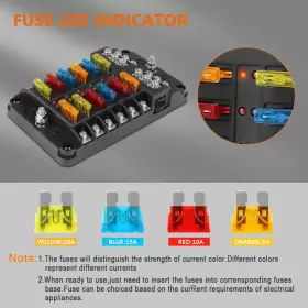 ZE1091150416711301G CCIYU Fuse Block Holder Box Blade Led Atc #3
