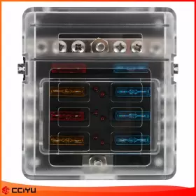 ZE959318016708401G CCIYU Blade Fuse Box Holder Block Boat Car