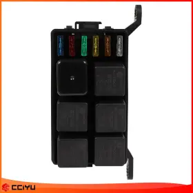 ZE959322216708601G CCIYU Relay Fuse Box Block Holder Slot Kit