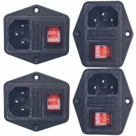 707018181997 CESS Ac Power Socket Switch Fuse Lamp Chassis Fu