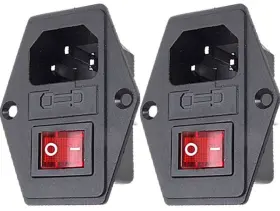 707018205280 CESS Ac Power Socket Switch Fuse Lampchassis