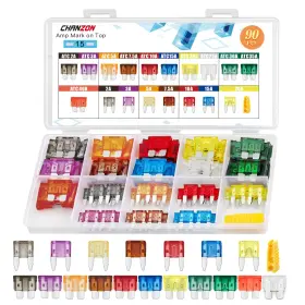 313090982966 CHANZON Standard Mini Car Blade Fuse Assotrment