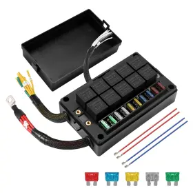 BH580 CHATOVALO Wired Relay Fuse Block Splash High