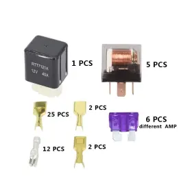 705147761397 CNLW Auto Fuse Box Relays Mounting Tabs Pin Set #2