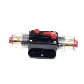 FHCB60 CONEXT LINK Inline Fuse Holder Circuit Breaker Awg Amp