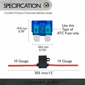 LFH12ATC-5 CONEXTLINK Pack Gauge Atc Loop Fuse Holder Line #3