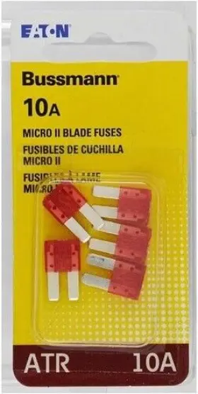 BP-ATR-10-RP COOPER BUSSMANN Micro Blade Fuse Leg Pack Amp