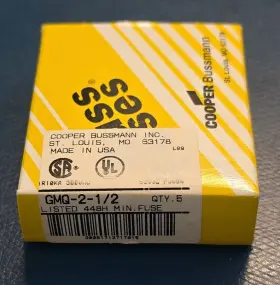 GMQ-2-1-2 COOPER BUSSMANN Delay Fuse Box