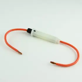 000232150442 CRIMP SUPPLY Glass Fuse Inline Holder Wire Leads