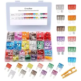 445034241280 CROCSEE Car Fuses Blade Sta Kit