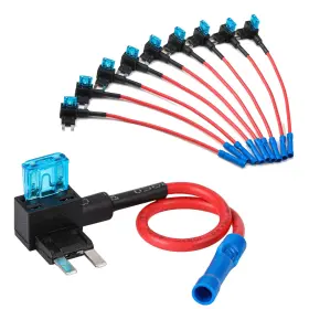 102081 CZC AUTO Circuit Fuse Tap Adapter Mini Blade Holder