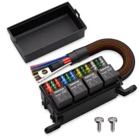 DK-RB-R4F12-W2-4P DAIERTEK Waterproof Relay Fuse Box Ato Atc