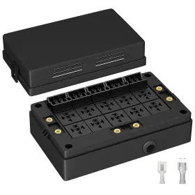 RB-R10F15 DAIERTEK Fuse Relay Box Slots Holder Atc Ato Hol