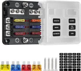 738631333166 DEYOOXI Fuse Block Blade Circuit Atc Ato Box