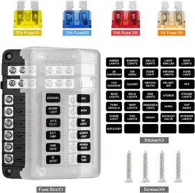 DX-BXSH-12G DEYOOXI Blade Fuse Block Circuit Atc Ato Box #3